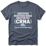 Certified Nurse Anesthetist CRNA Tee thumbnail 3