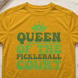 Pickleball Sport-Tek Performance Tee, Queen of the Pickleball Court, Court Apparel thumbnail 3