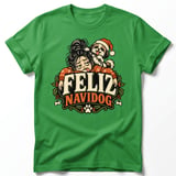 Feliz Navidog Dog Mom Tee thumbnail 7