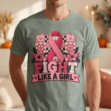 Fight Like A Girl Faux Patchwork Tee thumbnail 17