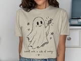 Sweet With A Side Of Scary Ghost Tee thumbnail 11