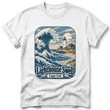 Lighthouse Swell ~ Comfort Colors Premium Tee thumbnail 9