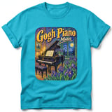 Gogh Piano ~ Comfort Colors Premium Tee thumbnail 5