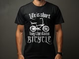 Life Is Short | Lowrider Bike Shirt thumbnail 1