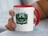 Halloween Mug, Spooky DJ Mug, Drop the Boom Mug, Rave Party Mug, Bat Mug, Halloween Decoration Mug, Halloween Gift Ideas Mug thumbnail 6