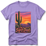 Saguaro Sunset ~ Comfort Colors Premium Tee thumbnail 6