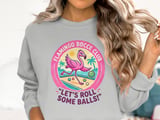 Flamingo Bocce Club Sweatshirt thumbnail 2