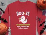 Boo-ze Halloween Bartender Tee thumbnail 8