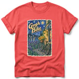 Gogh Bike ~ Comfort Colors Premium Tee thumbnail 3