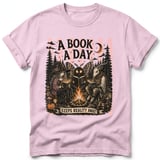 A Book A Day Keeps Reality Away Tee thumbnail 5