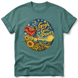 Gogh Girl Power ~ Comfort Colors Premium Tee thumbnail 8