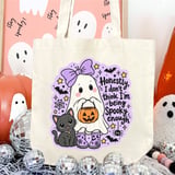 Not Spooky Enough Ghost Tote Bag thumbnail 5