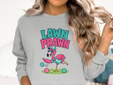 Lawn Prawn Flamingo Bocce Life Sweatshirt thumbnail 2