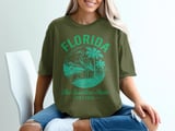 Vintage Florida Sunshine State Heron T-Shirt thumbnail 2