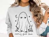 Resting Ghost Face Tee or Sweatshirt thumbnail 15