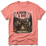 A Book A Day Keeps Reality Away Tee thumbnail 8