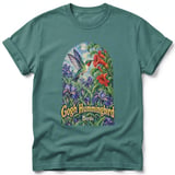 Gogh Hummingbird ~ Comfort Colors Premium Tee thumbnail 8