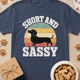 Short and Sassy Dachshund T-Shirt thumbnail 2