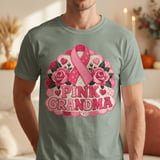 Faux Patchwork Pink Grandma Tee thumbnail 17