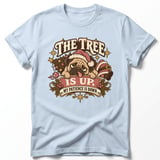 Tree Is Up Patience Down Pug Tee thumbnail 8