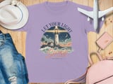 Let Your Light Shine Lighthouse Youth T-Shirt, Christian Matthew 5:16 Verse Top, Inspirational Faith Coastal Graphic Tee, Spiritual Gift thumbnail 11
