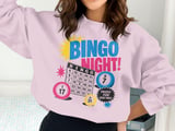 The Bingo Night Pop Art Sweatshirt thumbnail 4