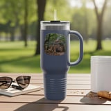 Waggy Tumbler, Grand Wagoneer Gift, Classic Car Tumblers, Forest Scene with Animals, The Waggy Tumblers thumbnail 1