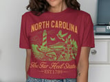 North Carolina Tar Heel State Est. 1789 T-Shirt thumbnail 12