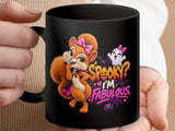 Spooky I'm Fabulous Squirrel Mug thumbnail 17