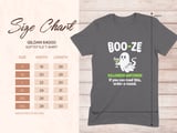 Boo-ze Halloween Bartender Tee thumbnail 5