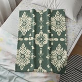 Floral Blanket Pillow Pillow Case: Botanical, Repeating, Seamless Pattern thumbnail 7