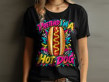 Pretend I'm A Hot Dog Tee thumbnail 2