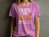 I'm With The Witch Tee thumbnail 9