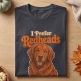 I Prefer Redheads Tee thumbnail 3