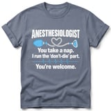 Anesthesiologist Take A Nap Tee thumbnail 2