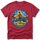 Gogh Mom Mode ~ Comfort Colors Premium Tee thumbnail 2