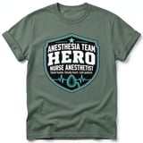 Nurse Anesthetist Hero Tee thumbnail 9