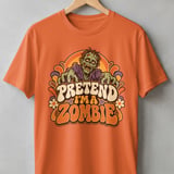 Pretend I'm A Zombie Tee thumbnail 3