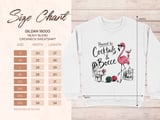 Cocktails & Bocce Flamingo Chic Sweatshirt thumbnail 4