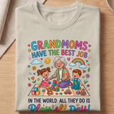 Grandmoms Have The Best Job Tee thumbnail 3