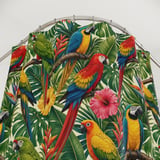 Tropical Bird Paradise Shower Curtain thumbnail 6