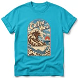 Coffee Wave ~ Comfort Colors Premium Tee thumbnail 5