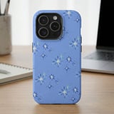 Blue Sparkle Stars MagSafe® Phone Case thumbnail 2