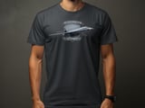 B1 Lancer Bomber T-Shirt, Military Aviation Jet Graphic Tee, Air Force Veteran Gift, Supersonic Airplane Pilot Shirt, Gift for Him thumbnail 2