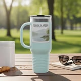 Fishing Waggy Tumbler, Grand Wagoneer Gift, Lake Tumbler, Outdoor Adventure, Car Lover Gift, Wagoneer Decor thumbnail 5