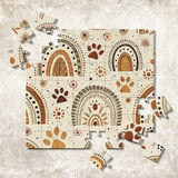 Boho Pet Paws & Rainbows Digital Art Size Bundle Png thumbnail 11
