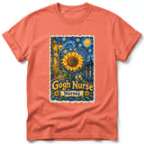 Gogh Nurse ~ Comfort Colors Premium Tee thumbnail 4