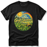 Gogh Shamrock ~ Comfort Colors Premium Tee thumbnail 1