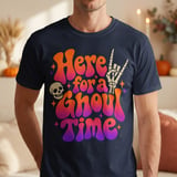 Here for a Ghoul Time Tee thumbnail 3