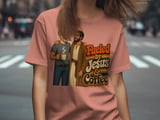 Fueled By Jesus Coffee T-Shirt, Christian Faith Shirt, Religious Retro Tee, Spiritual Coffee Lover Gift for Him, Christian Apparel thumbnail 8
